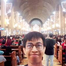 FR. BRIX of Our Lady Of Pentecost Parish is giving James Bartolome of Ayala  Cinemas. Happy 2nd Sunday of Advent! #MakeSpaceForTheLord #Doppelganger  #iKMJSnaYan