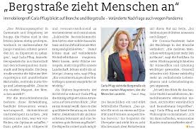 De echo blijft online & telefonisch bereikbaar! Carla Pflug Immobilien Denkmalimmobilien Seeheim Alsbach