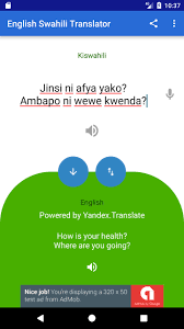 Swahili English Translator For Android Apk Download