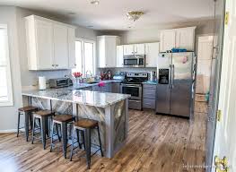 Check out our photo collection of kitchens with columns so you can get inspiration and design tips on how to turn the awkward columns and bars in your kitchen to your advantage. Stikwood Kitchen Peninsula Infarrantly Creative