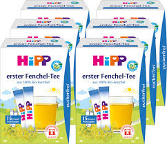 Wenn du deinem kind kümmelzäpfchen geben willst, musst du unbedingt gründlich die dosierungsanleitung in der packungsbeilage studieren. Hipp Erster Tee Babytee Safte Jetzt Online Kaufen Windeln De