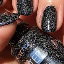 Flormar Glitter Gl10 Blackstar Oje Glitter Tirnak Renkler