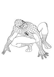 Printable coloring pages for kids. Coloring Pages Printable Spiderman Coloring Sheet