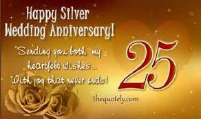 विषय सूची 25th anniversary quotes for friends in hindi 25th marriage anniversary wishes to sister and jiju 25th anniversary wishes for parents in hindi. 25th Wedding Anniversary Messages 25th Anniversary Wishes Anniversary Wishes For Friends Happy 25th Anniversary