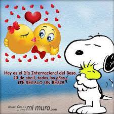 Gran concurso del día del beso. Dia Internacional Del Beso Snoopy Papa Quotes Homemade Dog