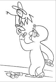 Book measures approximately 7.5 x 10.5 and 96 pages. George The Monkey To Draw On The Wall Coloring Pages Curious George Coloring Pages Kidsdrawing Curious George Coloring Pages Coloring Pages Curious George