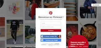 Pinterest se connecter mon compte. Comment Creer Votre Compte Pinterest En Ligne Facilement