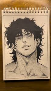 How to draw Baki hanma caretaker sketch in My style 🥰 #bakihanma #drawing  #art #bakihanmaedit #anime #anime #whoiscaretaker