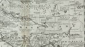 Vialibri west africa negroland slave gold ivory coast c 1747 bowen decorative old map. Negroland Warriors Of The Ruwach