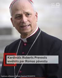 Habemus papam!" Kardināls Roberts Prevosts ievēlēts par Romas pāvestu un  zināms, ka jaunais pāvests izvēlējies Leo XIV vārdu.