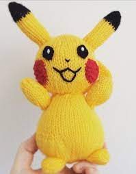 Maybe you would like to learn more about one of these? Knitting Pattern Toy Pikachu Pokemon Doll Amigurumi Pattern Pdf Download Pokemon Stuffed Toy Pokemon Pattern Pokemon Dolls Sewing Stuffed Animals