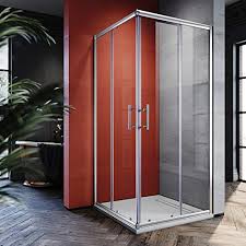 Duschkabine 80x80x185cm eckeinstieg duschabtrennung doppel schiebetür echtglas. Duschkabinen Und Andere Bad Sanitar Von Sonni Online Kaufen Bei Mobel Garten