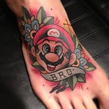 mario by raphael trovato 3 super mario tattoo mario tattoo nintendo tattoo