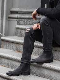 Men's dunham clyde chelsea boot $169.95 quickview. Cavalier Shadow Grey Chelsea Boots Men Outfit Grey Chelsea Boots Men Grey Suede Chelsea Boots