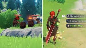 Genshin Impact Damaged Mask, Stained Mask And Ominous Mask Best Farming  Routes | Genshinlab