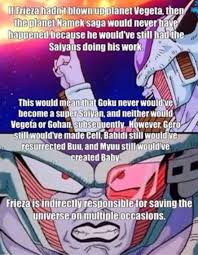 Dragon ball abridged belongs to team four star and if you want to know who owns dragon ball itself, just watch the first few moments of any dragon buu had finally woken up but was sad to have disappointed mr. Frieza Meme I Never Actually Thought Of It Like This Too Bad Frieza Didn T Listen To Goku S Mercy Dragon Ball Z Dragon Ball Frieza