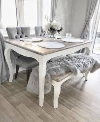 Parisian 130cm Shabby Chic Dining Table With Chairs And Benches Shabby Chic Dining Tables Shabby Chic Dining Room Shabby Chic Dining