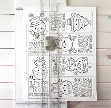 Children can color the fun characters and fruits and vegetable bookmarks or choose our full color version for an easy way to remind kids that nutrition is. Free Printable Christmas Bookmarks Artsy Fartsy Mama