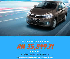 Harga proton x50 baru 2020 diumumkan! Perodua Bezza Harga Dan Bayaran Bulanan