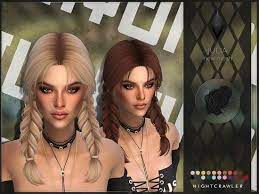 New Hair Mesh Found In Tsr Category Sims 4 Female Hairstyles Newhair New Hair Mesh Found In Tsr Category Sims 4 Female Ha Womens Hairstyles Sims Hair Sims