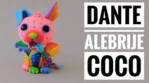 Ever since i saw the disney pixar movie coco i have been wanting to do some kind of art lesson on alebrijes. Como Hacer A Dante Alebrije De La Pelicula De Coco Mis Mejores Ideas Porcelana Fria Youtube