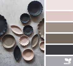 Ceramic Hues Inspiration Design Seeds Wandfarbe Taupe
