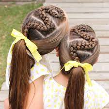 Chelsea On Instagram Another One From Our Camping Trip Snake Braids Into Ponytails Little Girl Hairstyles Braided Ponytail Kids Hairstyles