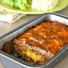 Cheese up your meatloaf with this cheese stuffed, cheese sauced version of the old family favorite. Cheeseburger Meatloaf Recipe Mess For Less
