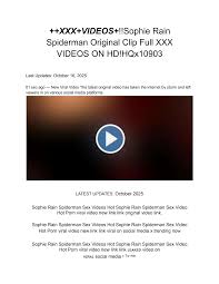 XXX+VIDEOS+!!Sophie Rain Spiderman Original Clip Full XXX VIDEOS ON HD !HQx10903
