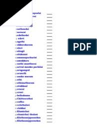 Savesave alphabetical name list of herbals for later. Tamil Name List Of Medicinal Plants Botany Organisms
