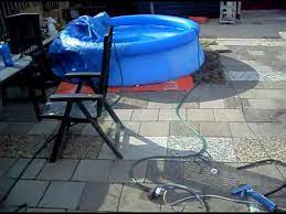 druppelbevloeiing zelf zwembad maken vijverfolie