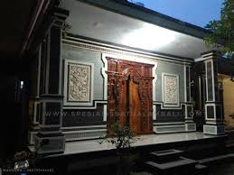 Gaya bali rumah minimalis bali (1). Desain Rumah Batu Alam Bali Sinergi Stone