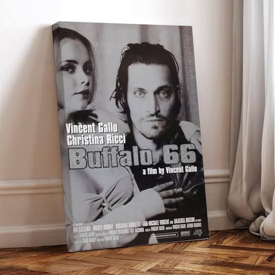 Buffalo '66 Movie Poster: Vincent Gallo, Christina Ricci, Wrapped Canvas -  Etsy