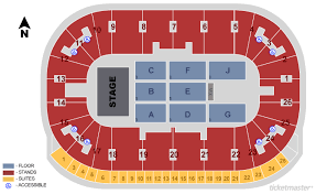 Seating Maps Paramount Fine Foods Centre