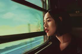 Artstation Train Daniela Uhlig Digital Painting Portrait Painting Inspiration Digital Painting