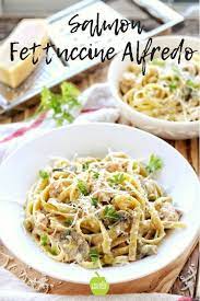 A Healthy Creamy Salmon Pasta Recipe That S A 15 Minute Meal This Easy Dinner Meal Is Canned Salmon Recipes Salmon Pasta Recipes Creamy Salmon Pasta Recipes