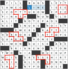 Check spelling or type a new query. Wsj Contest Friday February 21 2020 Diary Of A Crossword Fiend