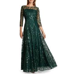 In some cases, it can seem like the bride is floating within a soft cloud of ball gown wedding dresses also flatter most body types. Green Women S Formal Dresses Evening Gowns Dillard S