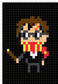 55 idees de pixel art harry potter point de croix dessin pixel pixel art harry potter. Pixel Art Modele Harry Potter Novocom Top
