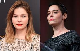 De la wikipedia, enciclopedia liberă. Amber Tamblyn And Rose Mcgowan Clash Over Golden Globes Black Dress Protest Plans