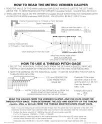 how to read the metric vernier caliper how to use a