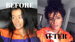 Heatless Straight To Curly Hair Tutorial Straw Curls Hairtutorials Curly Hair Diy Curly Hair Tutorial Really Curly Hair