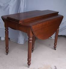 Antique double drop leaf table: Bargain John S Antiques Antique Walnut Drop Leaf Kitchen Dining Table Bargain John S Antiques