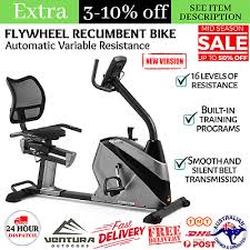The exepreutic 4000 recumbent bike can handle up to an extended 325 lbs. New Lsg Fitness Rb 100 Recumbent Bike Exercise Bike 8 Levels Magnetic Resistance 389 00 Picclick Au