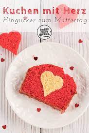 ruhrkuchen mit herz backen macht glucklich rezept muttertagskuchen muttertag kuchen kuchen