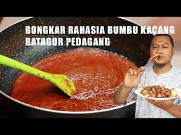 Pelajari juga cara bikin bumbu kacang penganan cilok yang enak dan praktis. Bongkar Rahasia Bumbu Kacang Batagor Pedagang Youtube