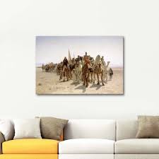 Pilgrims Going to Mecca by Leon Belly as Art Print | CANVASTAR ®