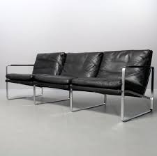 The connection of convex and concave shapes results in sweeping sculptures. Sofa 710 10 By Preben Fabricius For Walter Knoll 1990s 159737