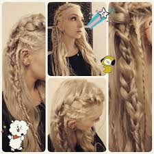 Vikings lagertha inspired hair tutorial. Agnes Garbowska A Twitteren I Tried Out A Messy Viking Inspired Braid Over The Weekend It S Fun Messing Around Seeing What Braid Looks I Can Come Up With Braid Braidstyles