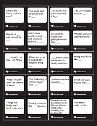 You are currently viewing all cards. Random Bits And Pieces Of Nothing Cards Against Arda